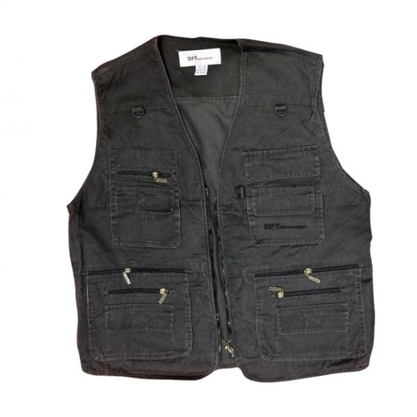 DFT Discovery Çok Cepli Yelek - Siyah - 2XL