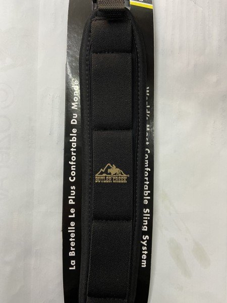 Butler Creek Comfort Stretch Siyah Yivli Tüfek Askı Kayışı