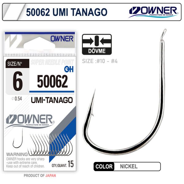 Owner 50062 Umi-Tanago White İğne 8