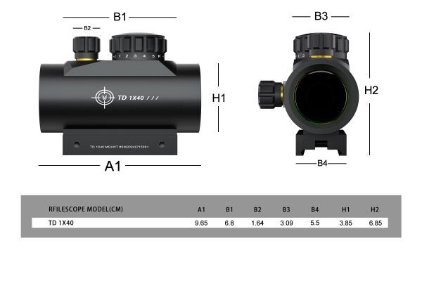 SWAMPDEER TD 1X40 RED DOT
