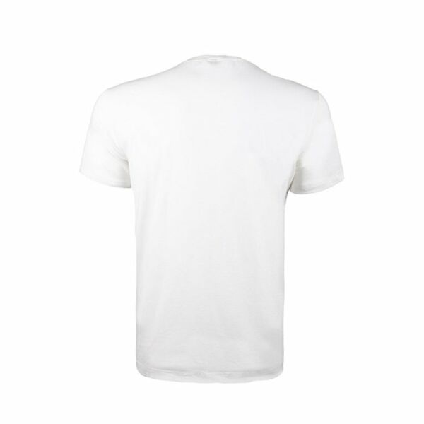 VAV Baseti-03 Yuvarlak Yaka Tişört Beyaz 4XL