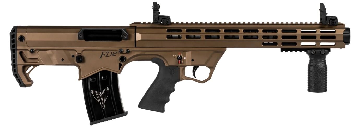 Kariyer FD12 Bronz Pompalı Şarjörlü Av Tüfeği