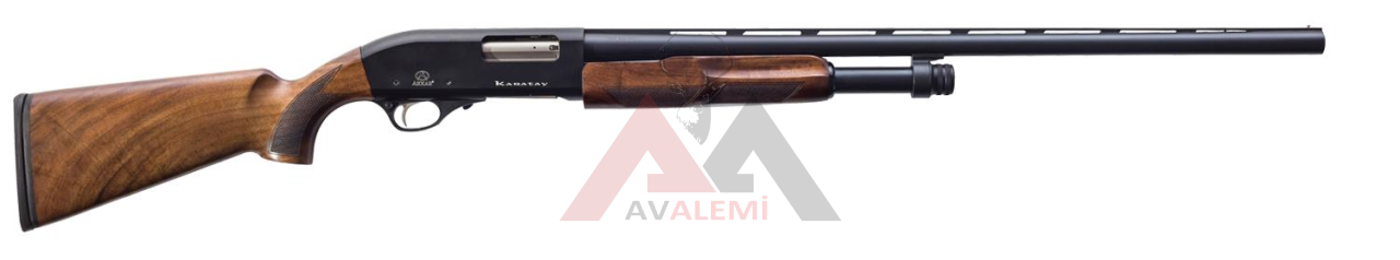 Akkar Karatay Walnut 12 Cal. Pompalı Av Tüfeği