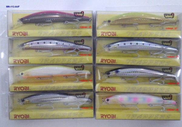 Ryobi Maket Balık MN-112-A4F Boy: 112MM Colour: 22