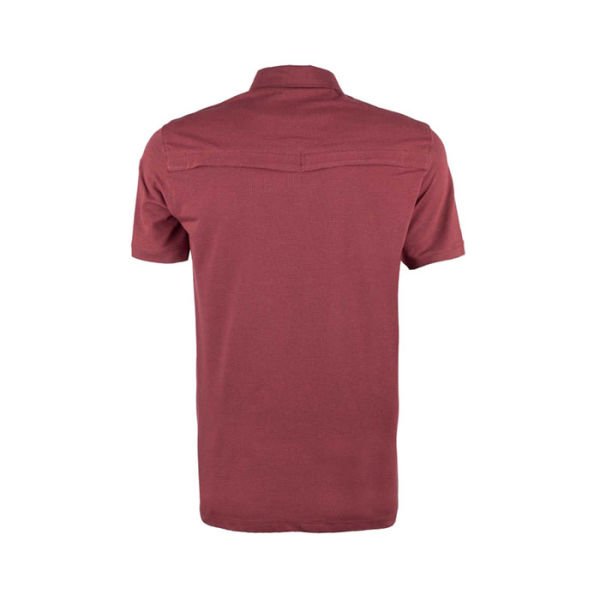 VAV Tlac-01 Polo Yaka Tişört Bordo XL