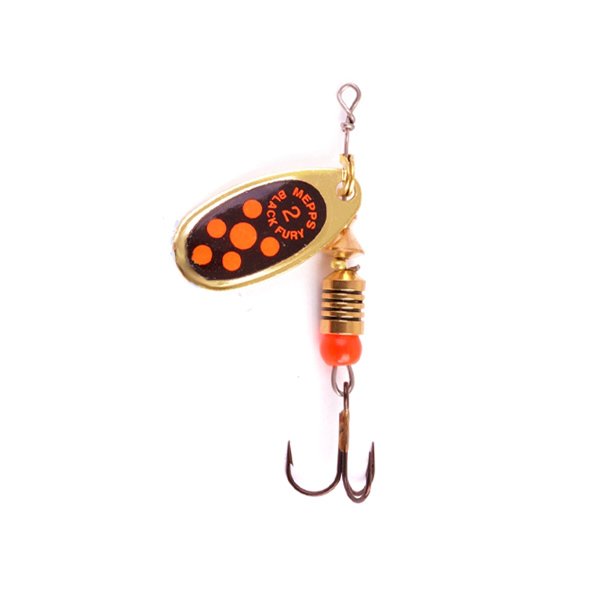 Mepps Black Fury Orange Altın-Portakal