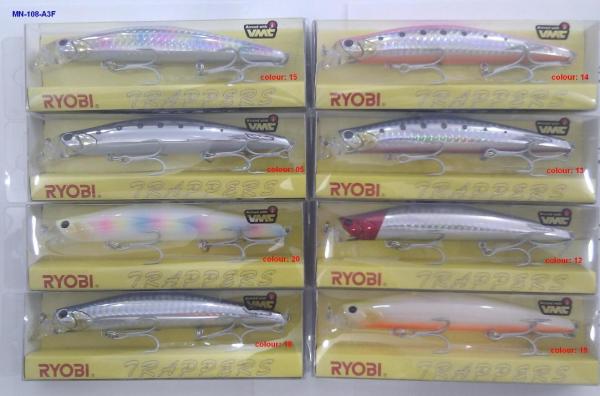 Ryobi Maket Balık MN-108-A3F Boy: 108MM Colour: 18