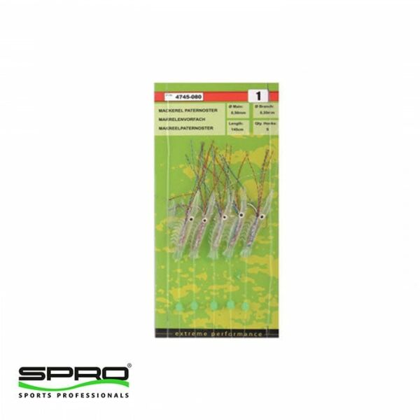 T.SPRO Mackerel Shrimp 5 İğneli Köstek #1
