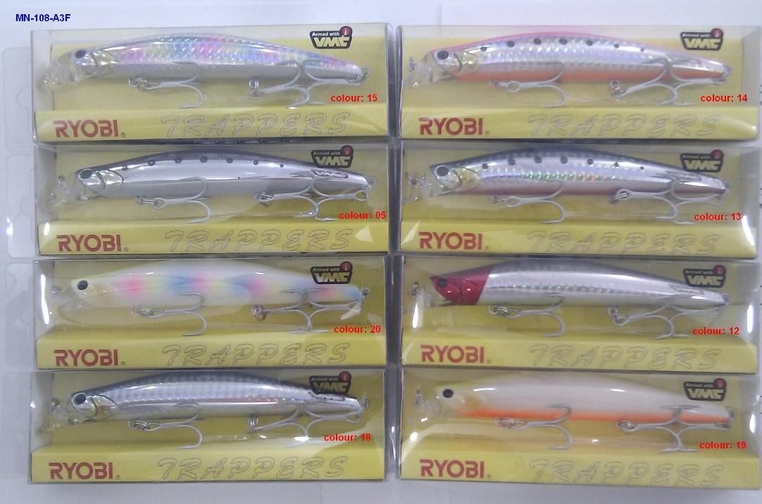 Ryobi Maket Balık MN-108-A3F Boy: 108MM Colour: 20