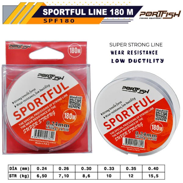 Portfish Sportful Misina 180 mt 0,35