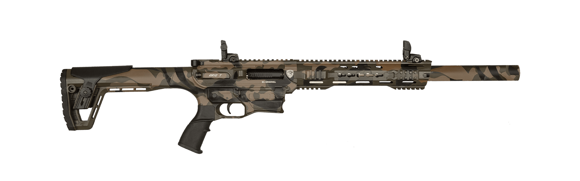 X5 Arsenal AR12T FDE Camo Şarjörlü Av Tüfeği