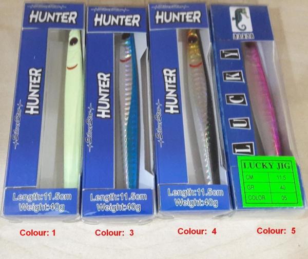 SILVERSTAR HUNTER PRO 11,5CM - 40GR C-3