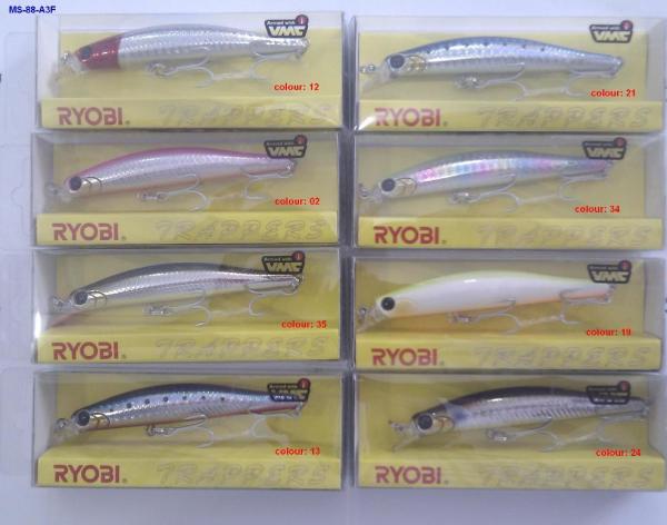 Ryobi Maket Balık MS-88-A3F Boy: 88MM Colour: 34