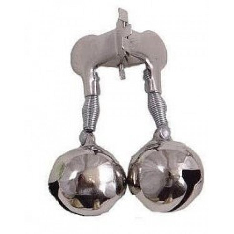 Silverstar Tekli ve Çiftli Klipsli Metal Zil Boy: 18MM Klipsli Tekli