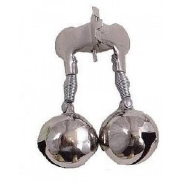 Silverstar Tekli ve Çiftli Klipsli Metal Zil Boy: 18MM Klipsli Tekli