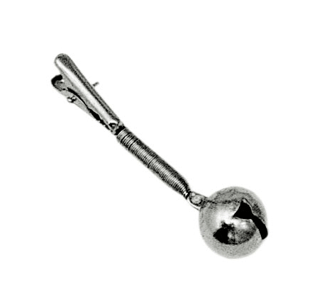 Silverstar Tekli ve Çiftli Mandallı Metal Zil Boy: 18MM Mandallı Çiftli