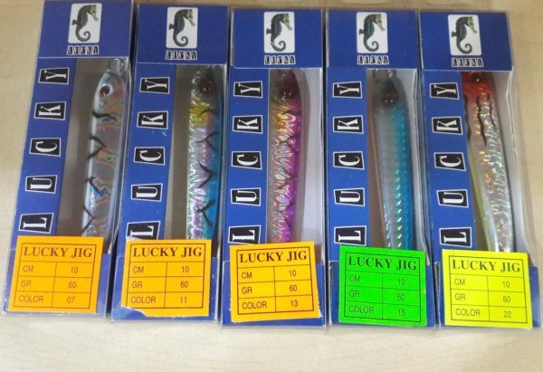 SILVERSTAR LUCKY JIG - ML08 10CM - 60GR C-13