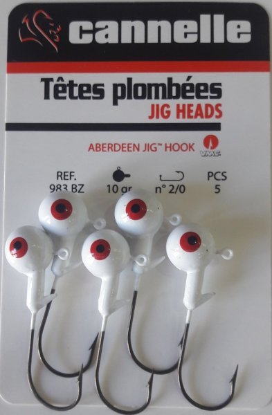 Cannelle 983Bz Jig Head 10gr - 2/0