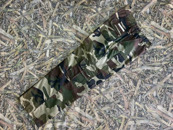 Buruno Kamuflaj Desen Kalın Kumaş Av Pantolonu Bel Ölçüsü 56cm