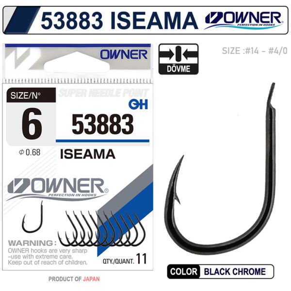 OWNER 53883 ISEAMA 10