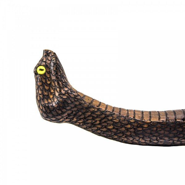 Özel İşlemeli N4140 Yüksek Karbon Çelik ve Tamamen El İşçiliği Yılan Başlı Sap Viking Baltası