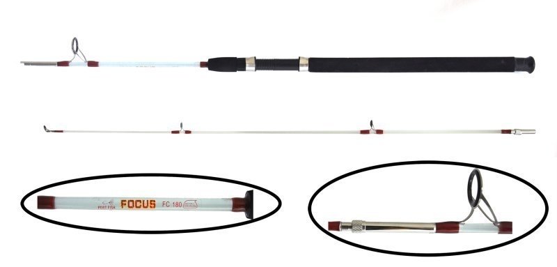 Portfish Focus 165 cm Vidalı Dolgu Tekne Kamışı 15 lbs