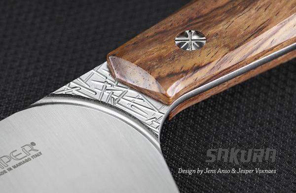 MKM Viper Sakura Carving Zircote Bıçak