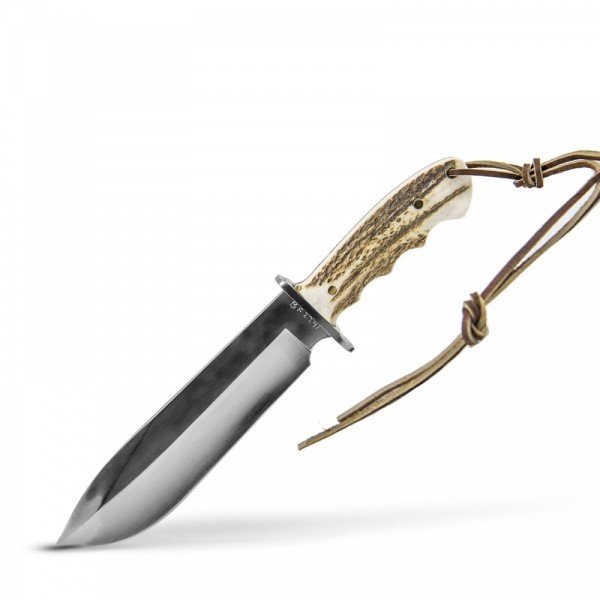 AvAlemi BZ1 Bizon Boynuzu Kabzeli Özel Yapım Av Bıçağı