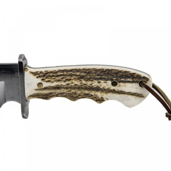 AvAlemi BZ1 Bizon Boynuzu Kabzeli Özel Yapım Av Bıçağı