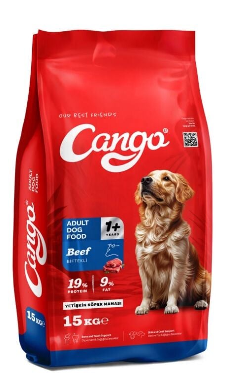 Cango Yetişkin Köpek Maması Etli 15kg