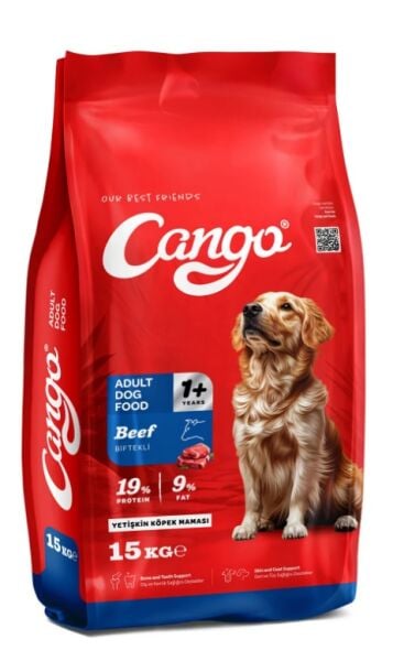 Cango Yetişkin Köpek Maması Etli 15kg