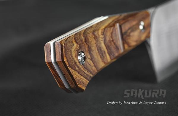 MKM Viper Sakura Santoku Zircote Bıçak