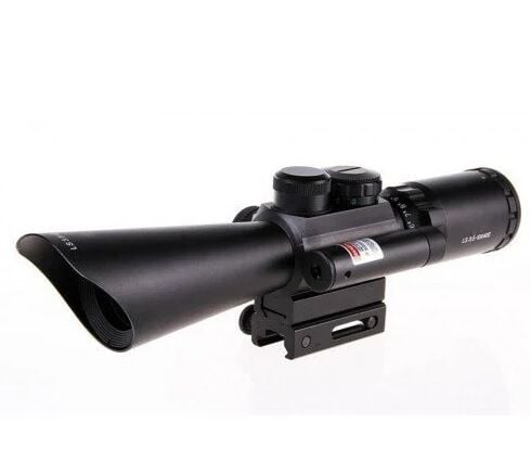 Nikula 3.5-10x40 M8 Zoomlu Lazerli Av Tüfeği Dürbünü