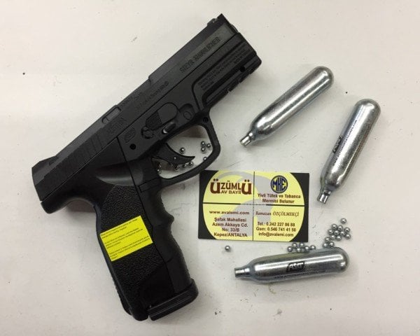 ASG Steyr M9-A1 Siyah Havalı Tabanca