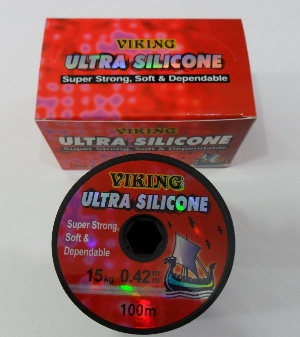 VIKING ULTRA SILICONE MİSİNA 100 MT No:0,18 / Test Kg:  3,5