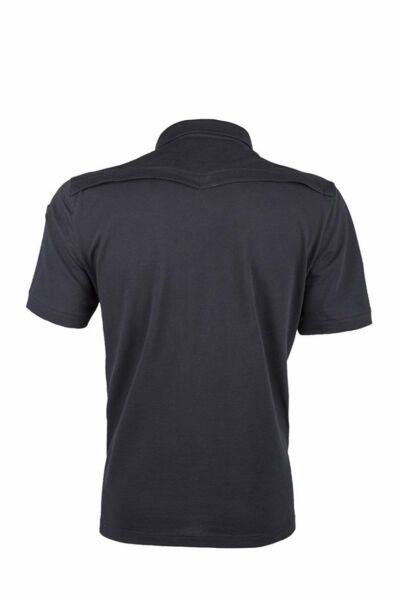 VAV Tlac-01 Polo Yaka Tişört Siyah L