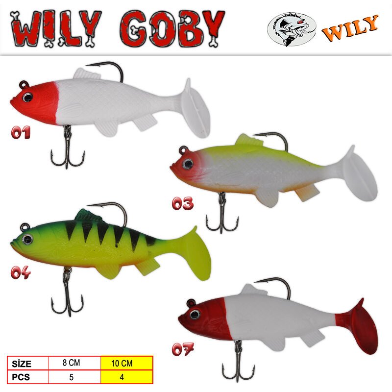Wily Goby Sazan Silikon 10 cm 30 gr 04
