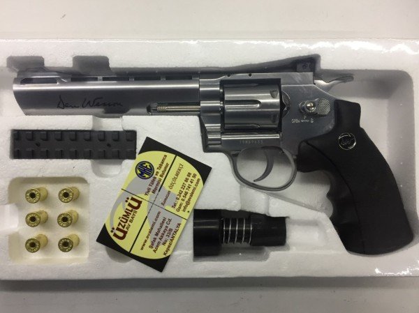 ASG Dan Wesson 6'' Silver Havalı Tabanca