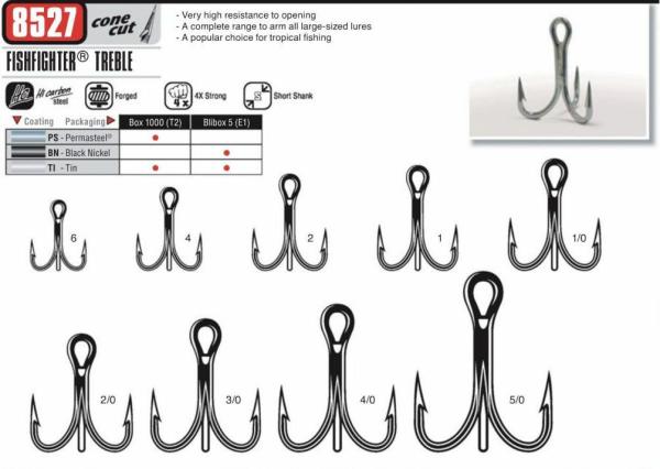 Vmc 8527PS 6X ORKİNOS ÇARPMA İĞNE 4/0