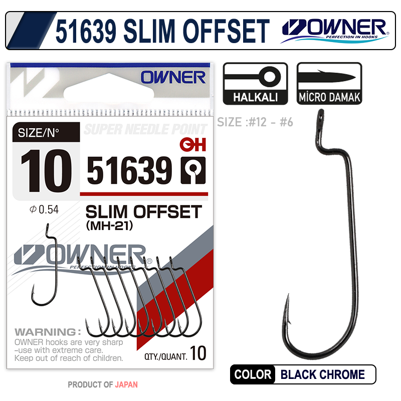 Owner 51639 Slim Offset 12