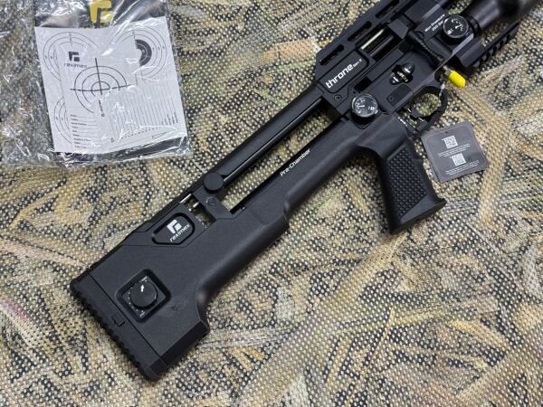 Reximex Throne Gen 2 Compact Black Karbon Tüp Pcp Havalı Tüfek