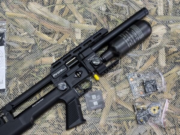 Reximex Throne Gen 2 Compact Black Karbon Tüp Pcp Havalı Tüfek