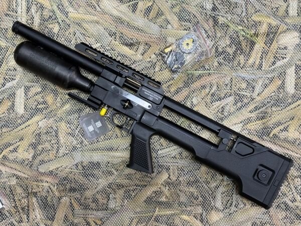 Reximex Throne Gen 2 Compact Black Karbon Tüp Pcp Havalı Tüfek