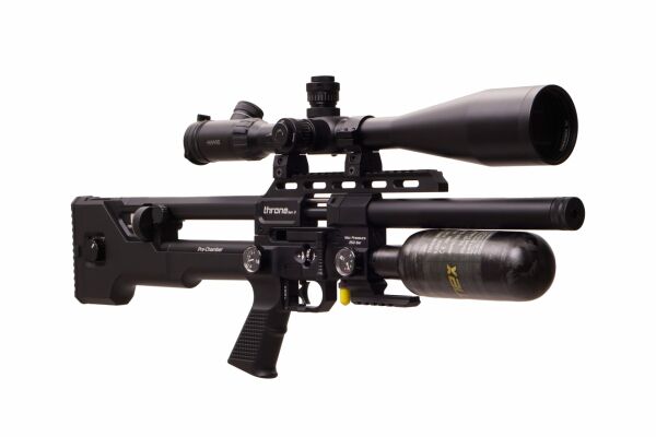 Reximex Throne Gen 2 Compact Black Karbon Tüp Pcp Havalı Tüfek