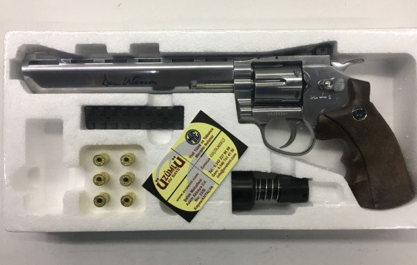 ASG Dan Wesson 8 4.5mm Revolver Silver Havalı Tabanca