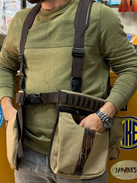 Tüm Bedenlere Uyumlu Avcı Yeleği Çok Amaçlı Kullanımlı Çok Cepli