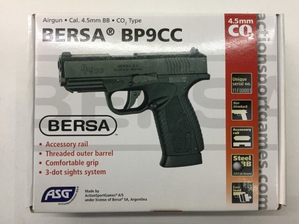 ASG Bersa BP9CC Havalı Tabanca