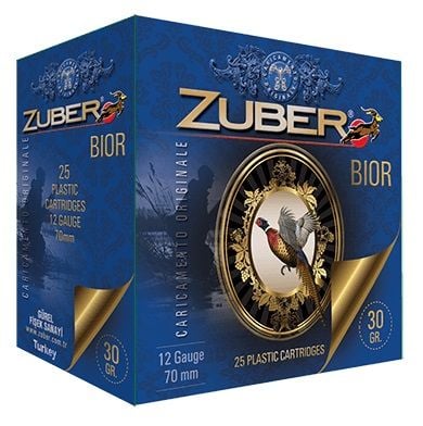 Zuber 30 Gr. Bior 12 Kalibre Saçma Fişek