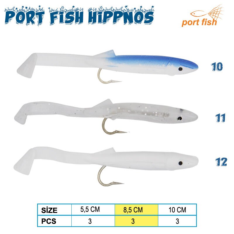 Portfish Hippnos 8,5 CM 12