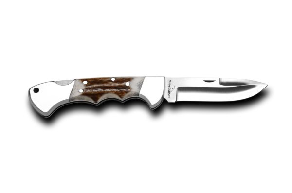 Bora 209 BPS Ergonomik İnce Yuvarlak Uçlu Boynuz Saplı Çakı Survival Kit